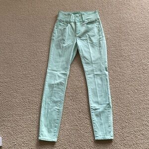 Tiffosi Denim Collection Double-Up High Rise Skinny Jeans Size 28 Blue Like New